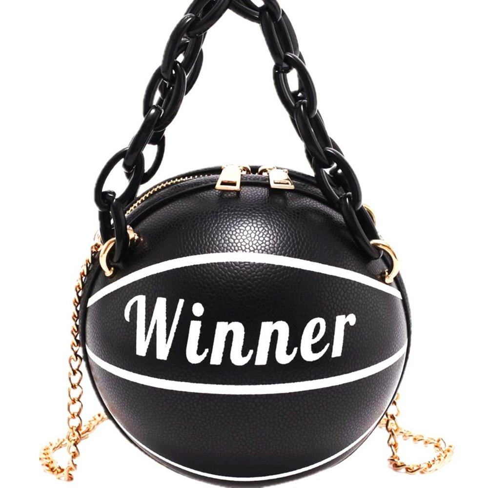 Black WINNER Basketball Pocketbook